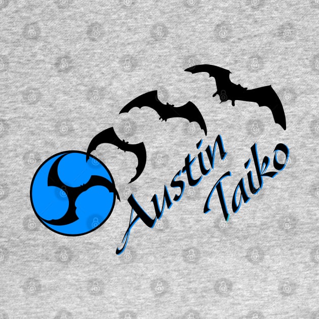 AT Bat Mitsudomoe black blue by Austin Taiko